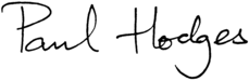Paul Hodges (signature)